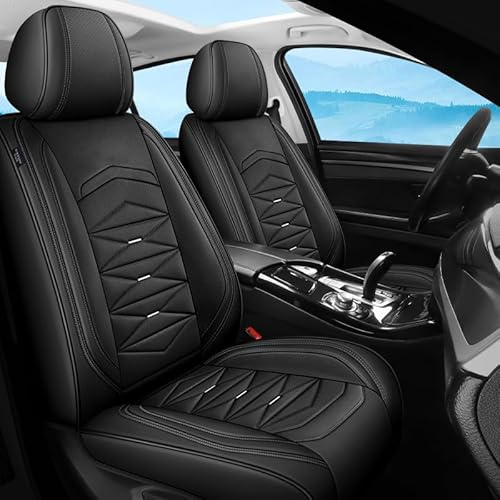 DcoAzoz Bilsätesöverdrag universell passform för Volvo S60 S80 C30 S40 V40 V60 Xc-Class V90 Xc70 Xc60 Xc90 S90 nappa läder kudde skydd fram- och baksäte överdrag set