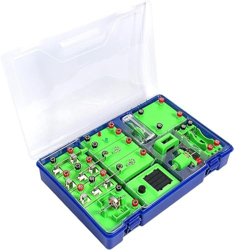 Kit d'expérimentation de circuits électriques scientifiques - Coffret électrique éducatif et basé sur des puzzles