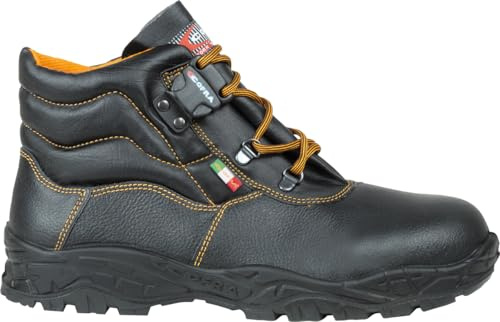 COFRA Scree S3S Ci FO SR 44 Taglia 44 Scarpe Termiche da Lavoro in Pelle Idrorepellente Resistenti alle Basse Temperature sfilamento rapido di Sicurezza