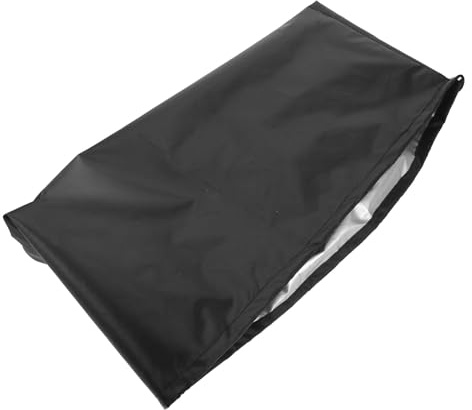 VALICLUD Housse de Protection Étanche en Tissu Oxford 420d pour Bouteille de Gaz 10 Kg, Couverture Anti-poussière et Anti-UV Noire 36x42 Cm, pour Camping et Activités Extérieures