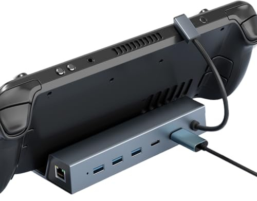 Handhållen konsol - allt-i-ett-skärmspeglingstillbehör | USB C- för spelkonsol - För barn vuxna resenärer spelare sovrum arbetsrum semester