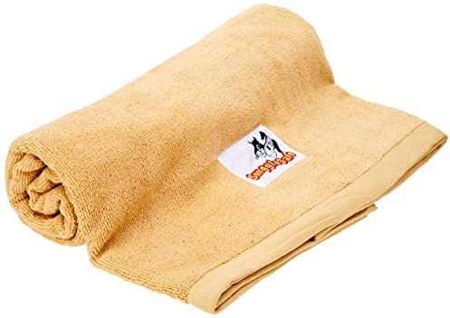 Snugglesafe Micro Fibre Dog Pet Towel, Big, Brown
