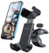 Flaparte Bike Phone Holder, 360°Rotatable Adjustable Detachable Motorbike Phone Holder, Bike Phone Mount with Silicone Protection, Compatible with iPhone, Samsung, Huawei, 4.5-7.0 Inches