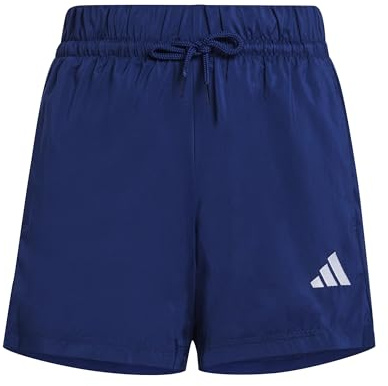Adidas Unisex - Bambini e Ragazzi Essentials Climacool Shorts, Dark Blue/White, 14-15 Years