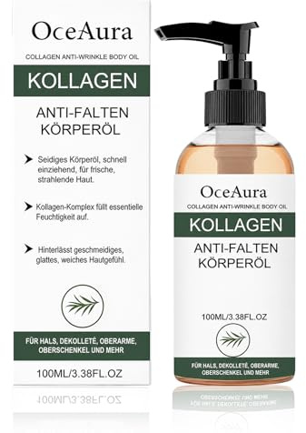 Olio Corpo Lifting al Collagene,Collagen Lifting Body Oil per Massaggio