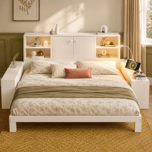 LZPUOUI Canape Abatible Tipo Sofa Cama 90x200 cmcon Cama Auxiliar Extensible Nido como Estructura de Cama de Madera con Armario de Dos Puertas y Base para Somier de Dormitorio Blanca