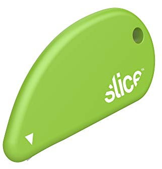 Slice 00100 Safety Cutter Ceramic Knife | Coupons, Card, Paper, Parcels and Wrapping Paper Cutter Tool - Handy and Safe Tiny Cutting Tool That Fits Your Keyring