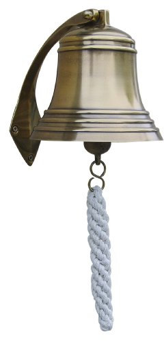 Schiffsglocke, Antik, 15cm -ca. 1,5kg schwer