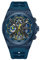 Police Herren Analog Quarz Uhr mit Silikon Armband PEWGQ0054302