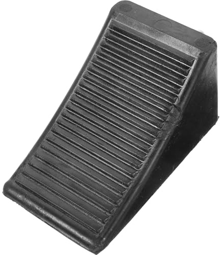 BAZEITFLOW Cuñas De Goma para Ruedas Coche Antideslizantes Bloque Calzo Resistente para Vehículos y Remolques Portátiles y Duraderas para Mantenimiento y Cambio De Aceite