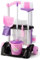 Girls Cleaning Playset Trolley with Mop & Brush Children Kids Toys RolePlay Set