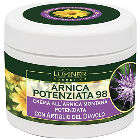 Luminer Crema de Árnica 500 ml – Bálsamo tipo caballo con garra del diablo, ideal para masaje muscular y articular – Rápida absorción, textura ligera