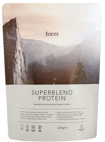 Form Superblend - Vegan Protein Powder, 20g Plant Protein (Chocolate Peanut)
