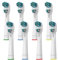 Testine di ricambio per spazzolino Oralb Dual Clean, testine generiche a doppia testina compatibili con spazzolino elettrico Oralb, 8 pezzi