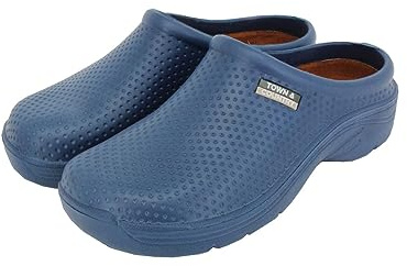 Town & Country EVA CLOGGIES Navy Size 9