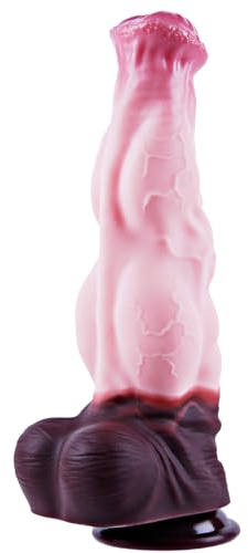 Dildo gigante con nudos de caballo de 29 cm, dildo grueso de fantasía de silicona,pene monstruoso realista XXL con punto G y ventosa, tapón anal largo de nudo de perro sobredimensionado parejas y gays