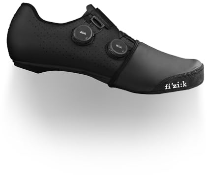 Fizik Winter Toe Cover,Waterproof Winter Road Cycling Toe Cover, Black, XL-XXL (41-44)