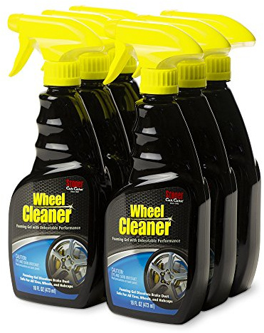 Stoner Car Care 92207-6PK Wheel Cleaner Spray Foaming Gel with Unbeatable Performance, Dissolves Brake Dust, Safe for All Tires, Wheels, and Hubcaps, 16 Fl Oz, Pack of 6