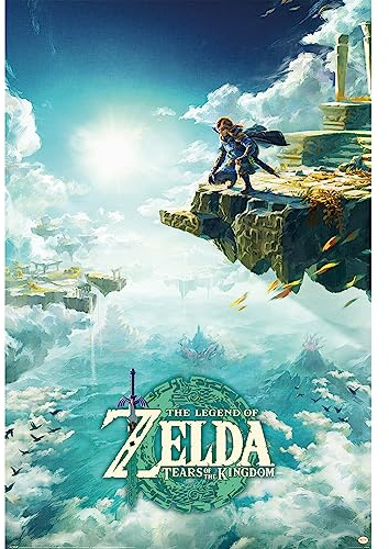 The Legend of Zelda Tears of the Kingdom Poster Hyrule