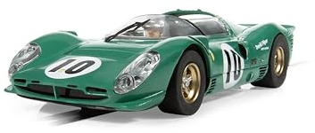 Scalextric C4491 1:32 330 P4#10 David Piper HD - Slotcar, Rennbahn, Auto für Rennbahn, Rennbahnauto, Rennbahn, Kinderspielzeug, Zubehör für Rennbahnen