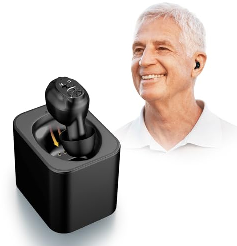 Britzgo Nuevo dispositivo de cancelación de ruido Compacto y portátil con estuche de carga (negro)