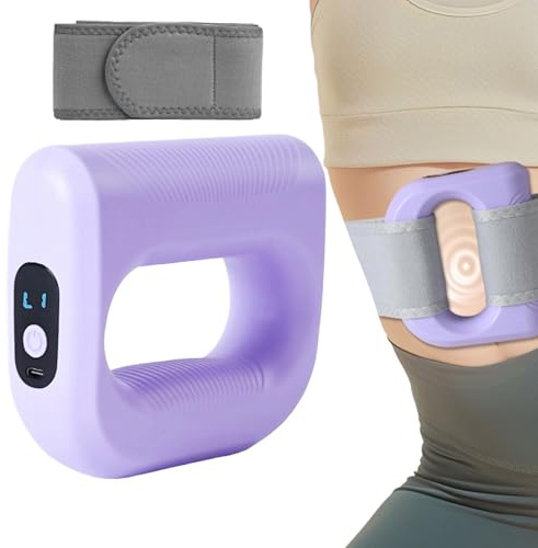 Anneau de fascia – Masseur musculaire de 5,71 pouces | Outil de fitness ABS – Anneau de massage rechargeable avec 5 niveaux pour les jambes, les bras, la taille, le cou, la récupération d'entraînement
