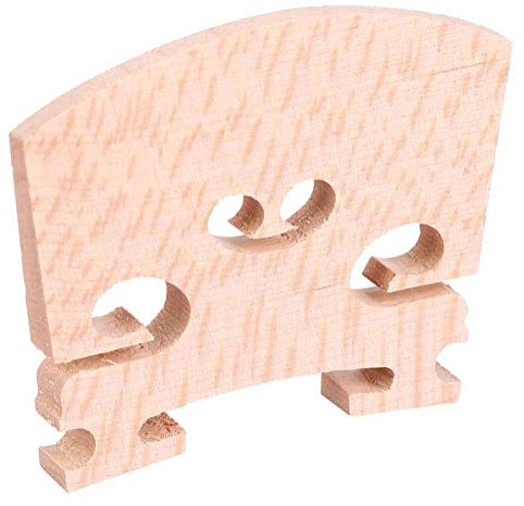 Drfeify chevalet de Violon d'érable, 5PCS 3/4 1/2 1/8 1/4 Taille chevalet de Violon(1/4)