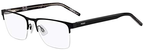 Hugo Boss Unisex Hg 1076 Sunglasses, 003/19 MATT Black, 56