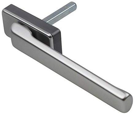 SIEGENIA Si Portal Bi Folding Flat Door Handles to Suit Bi Fold Handle Doors Bifold Windows (Silver)