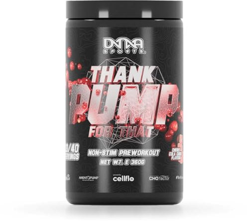 Thank Pump for That Non-STIM PREWORKOUT (Green Jelly Bean)