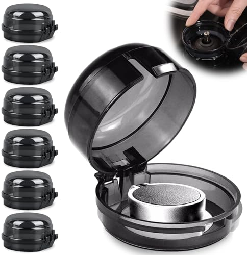 6 Stück Herdschutzgitter Herd Kindersicherung, Wasserdicht Und Olbeständig Herd Schalter Schutz, Temperaturbeständigkeit Kindersicherung Herd Drehknöpfe, Backofen Kindersicherung, Herdschutz Kinder