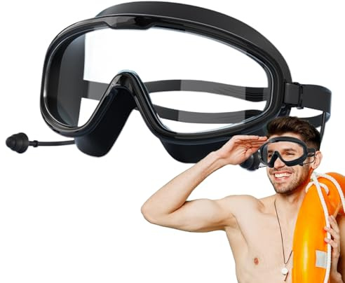Generisch Pool Goggles, Swimming Goggles - Anti Fog Diving Goggles - Professional Water Sports Goggles, Anti UV Leakage Swimming Goggles for Women Men
