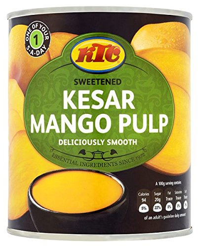 KTC Kesar - Pulpa de mango de 850 g