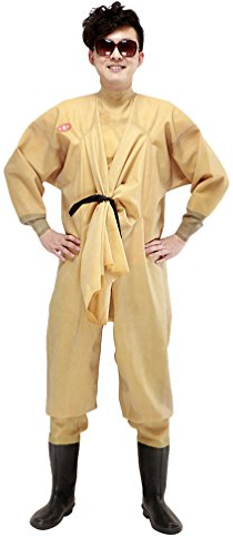 Xinwcang Neutral Angelanzug Wasserdicht Herren Damen Wathose Fischerhose Wasserdicht Teichhose Gelb 44