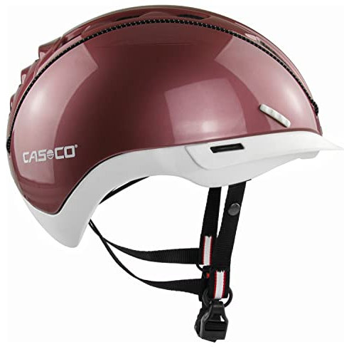 Casco Roadster Fahrradhelm Damen, Englisch Rose-Weiß (S 50-54cm)