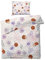 ZDABAOEC Marienkäfer Bettwäsche 135x200 Kinder Mädchen, Weiche Microfaser Kinderbettwäsche 4teilig - 2 Bettbezug + 2 Kissenbezug 80x80, mit Reißverschluss, Wende Motiv