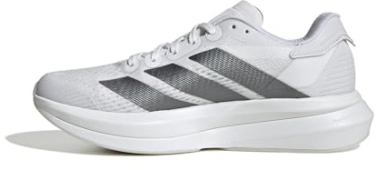 adidas Mujer Duramo Speed 2 Running Shoes, FTWR White/Iron Met./Dash Grey, 44 EU