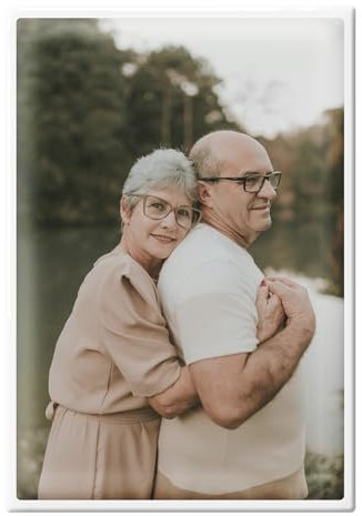 Bethel Pierre commémorative personnalisée de jardin – Plaque photo en céramique haute température, imperméable et résistante à la décoloration pour tombes, animaux de compagnie, extérieur ou intérieur