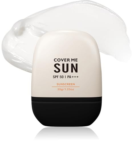 Isolierende Sonnencreme mit LSF 50, Feuchtigkeitsspendende Sonnencreme Damen für Gesicht und Körper, Sonnencreme Gesicht SPF50 zur täglichen Anwendung, Lang Anhaltendes Make-up, Nicht Fettend