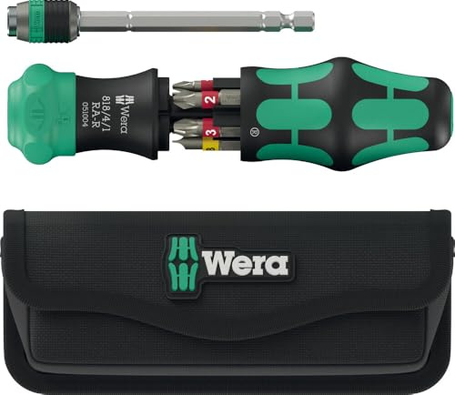 Wera Kraftform Kompakt 25 RA-R con custodia, 6 pezzi