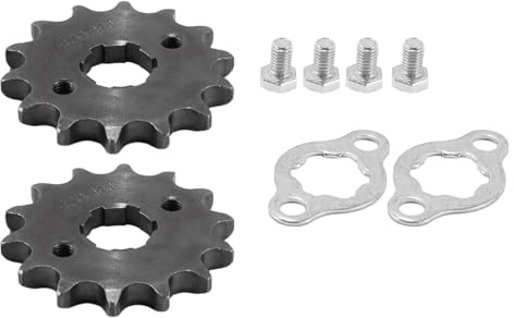 DUZEPA 2 stycken 428-14T 20 mm framdrev – högkvalitativt stål för 50cc 70cc 90cc 110cc 125cc crossbikes/minibikes/ATV:er/mopeder