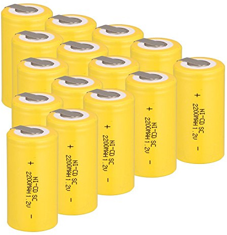 alstore 1,2 V 2200 mAh Ni-CD Grifo Sub C SC batería Recargable Pilas