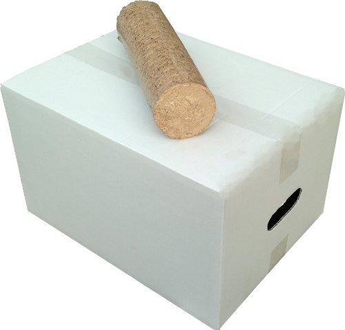 In legno con motivo a mattonelle 10 kg Elgrad diametro 7,5 cm 100% legno 5,3 kWh/kg=circa 19,080 KJ/kg