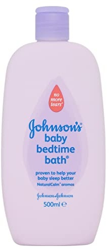 JOHNSON'S - Gel de baño nocturno para bebés, limpia con suavidad para dejar sanas las pieles más sensibles, enriquecido con esencias naturales relajantes (500 ml)