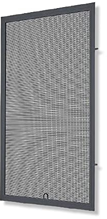 insektenschutz-rollladen-shop-1000-FeRo Fliegengitter- Fenster- Mücken- Insektenschutz- Alu- Anthrazitgrau RAL7016 optimal für Rolläden (120cm x 200cm, 15mm)