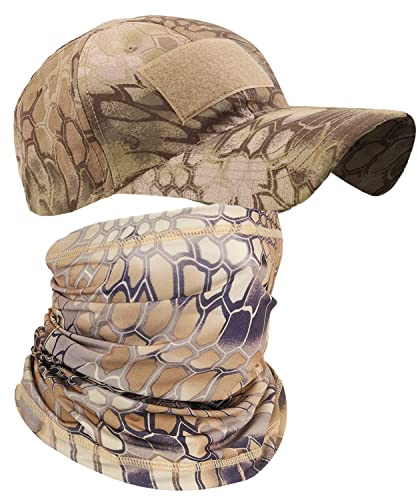 Jarseila Camo baseballkeps för män med ansiktsmasker, militärkeps, baseballkeps, herr, bomull, armékeps, bomull, militär, keps, baseballkeps, Kaki A, one size
