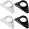 4Pcs Sink Reinforcement with Diameter 36 mm Inner Bore for Stainless Steel Sinks,Stabilization Plate for Faucets,Stabilization Triangle Kitchen Taps,Sink Fitting Stabiliser Against Swinging