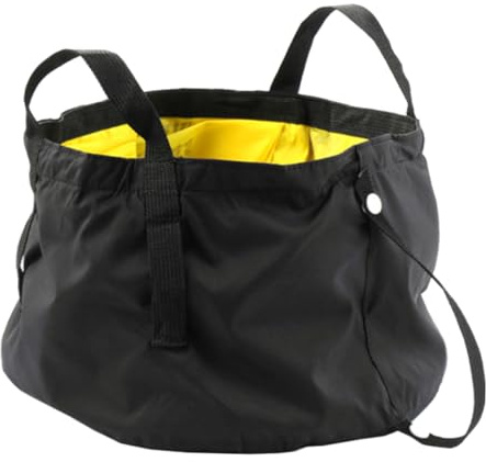 OATIPHO Bassin Pliable Pieds 12l Jaune Multifonction Portable Pour Adultes Voyages Camping Spa Pieds