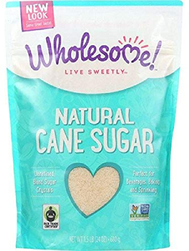 Wholesome Sweeteners Fair Trade Natural Cane Sugar, 1.5 lb