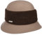 Seeberger Maybritt Wollhut Filzhut Wollfilzhut Damenhut Glockenhut (One Size - beige-braun)